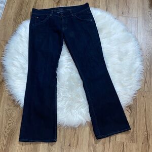 Hudson’s 30 Women’s Dark Blue Bootcut Jeans